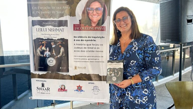 Lançamento de Leilui Nishmat no MAPP - Shaar Editora