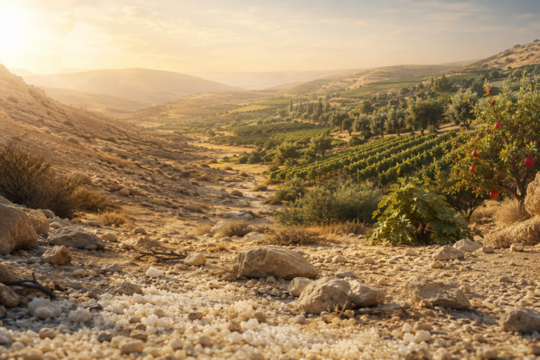 Maná no deserto diante da abundância da Terra de Israel no Resumo da Parashá Ékev