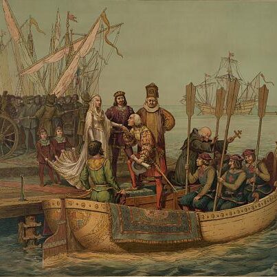 Cristóvão Colombo era judeu? Conheça a origem sefaradita do descobridor das Américas 2 Cristóvão Colombo despede-se antes da viagem de 3 de agosto de 1492